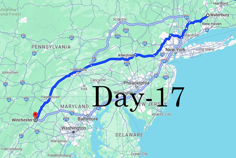 2006-Sep-21  Day-17   Total Miles:5196 