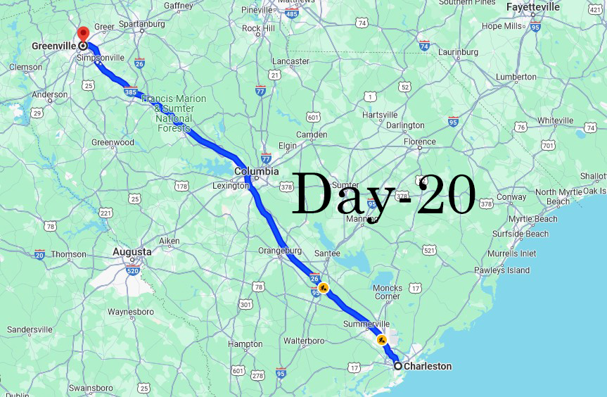 2006-Sep-24  Day-20   Total Miles:6089 